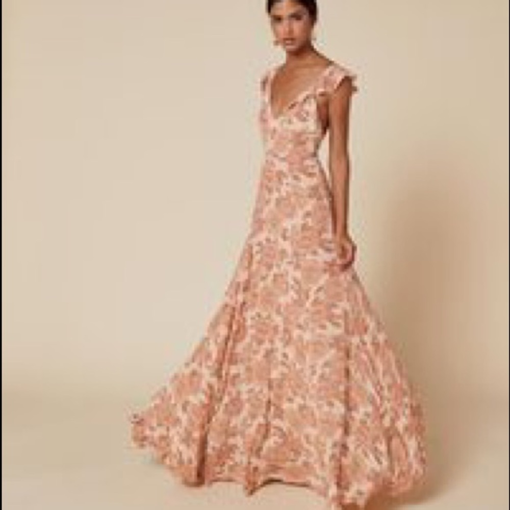 Reformation Isabella dress in blossom